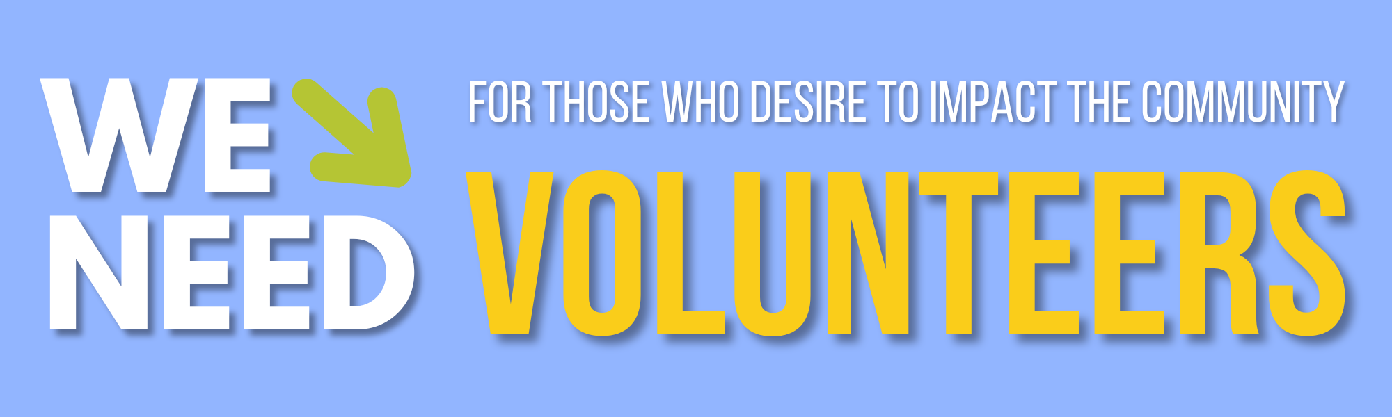 Volunteer footer image